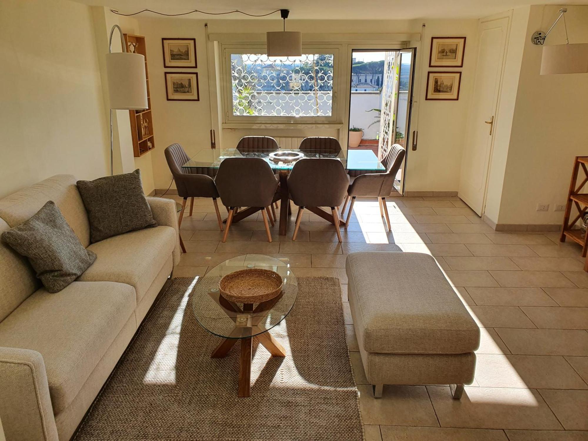 Appartamento "La Terrazza Di Giacinta" Rome Exterior photo